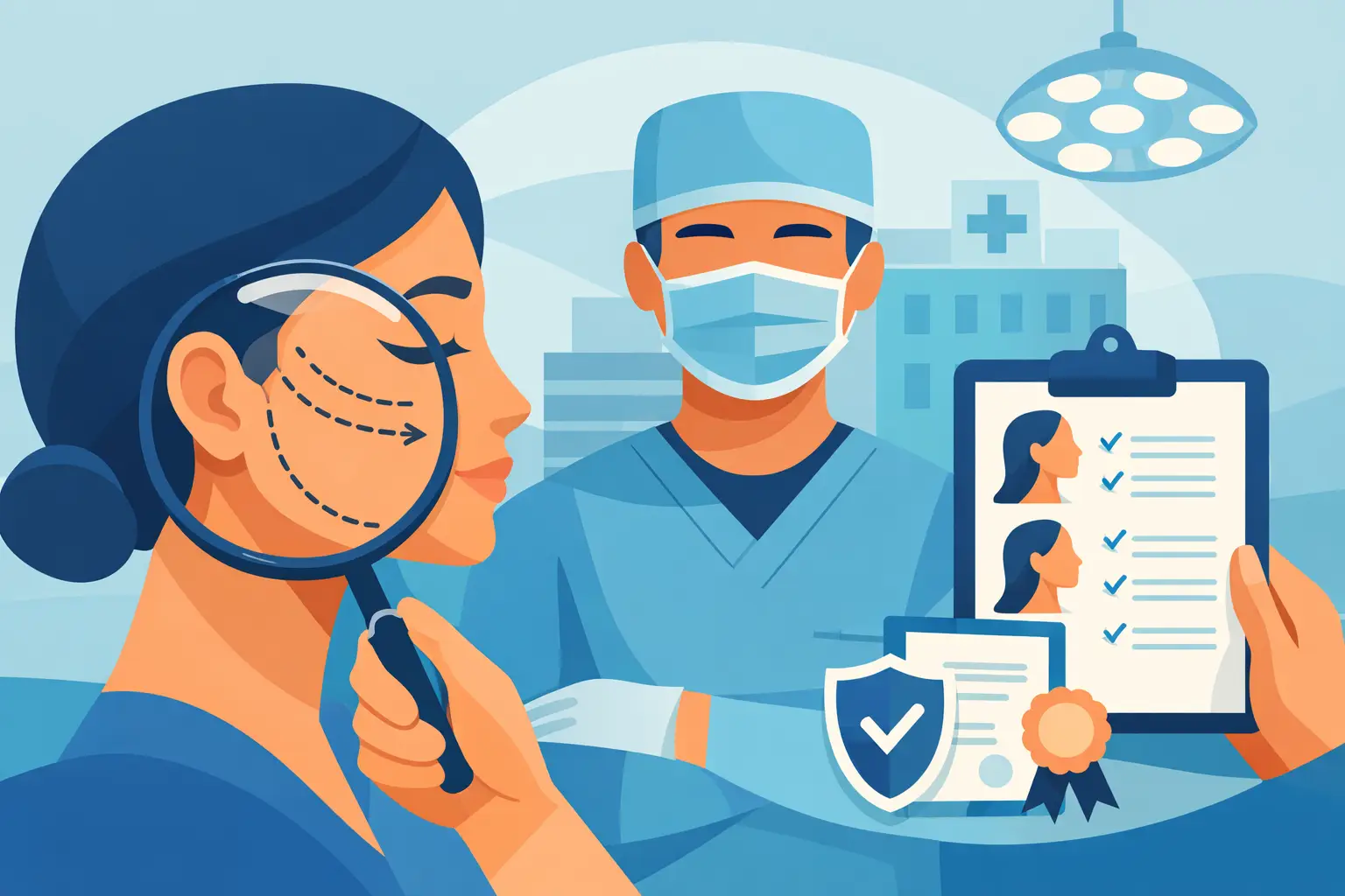 How To Choose A Safe Facelift Surgeon With Care